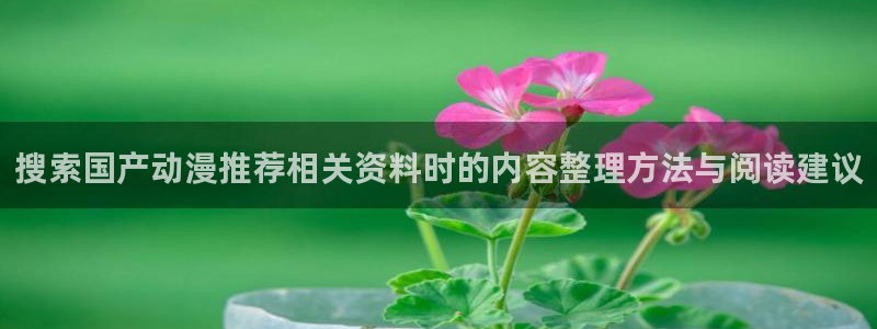 夫妇交欢动漫：搜索国产动漫推荐相关资料时的内容整理方法与阅读建议
